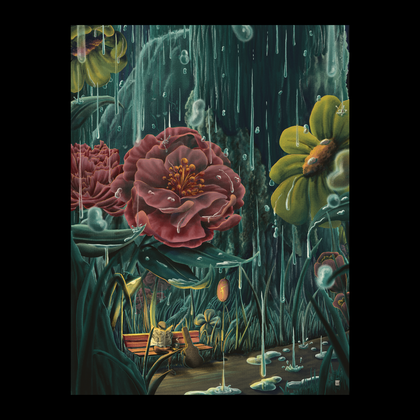 "A Brief respite" Art print