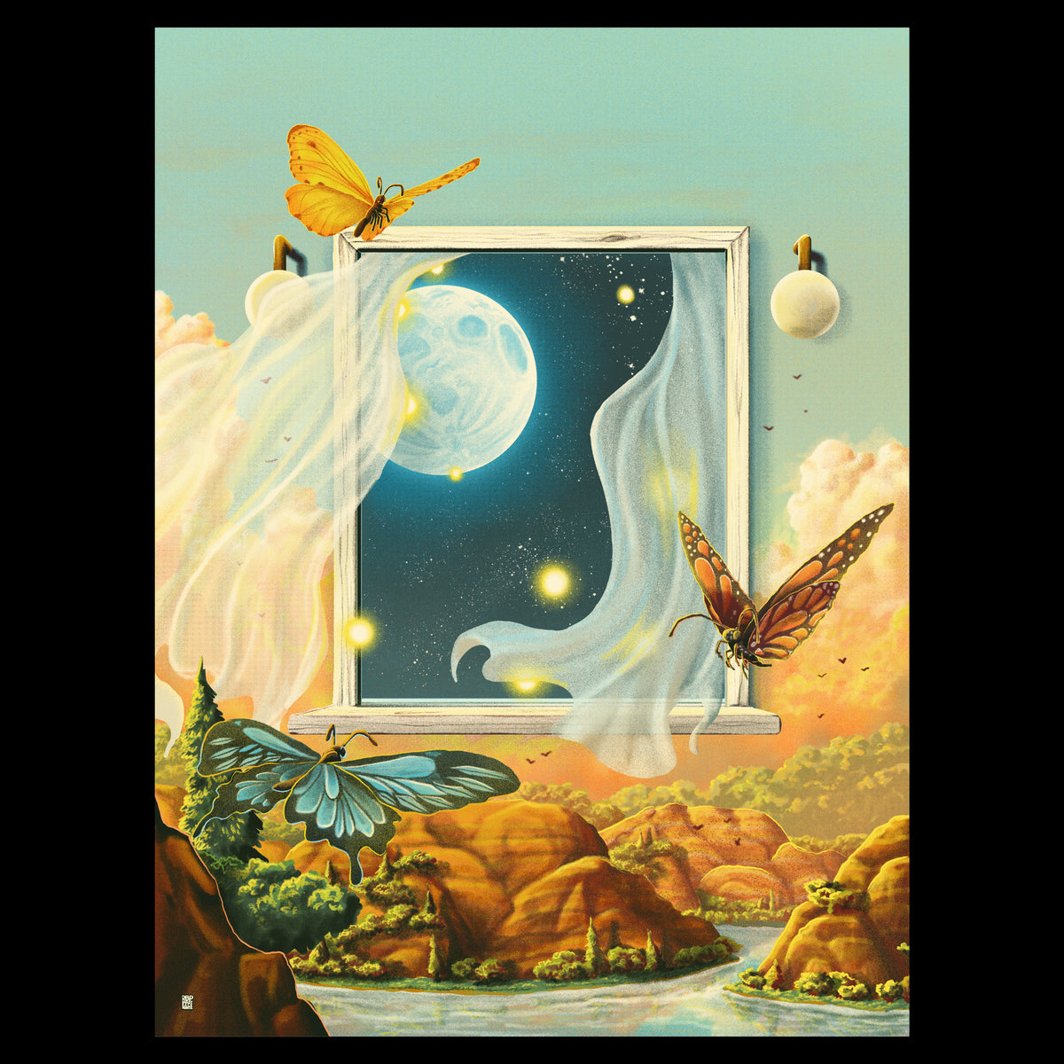 "Intro & Outro" Art Prints
