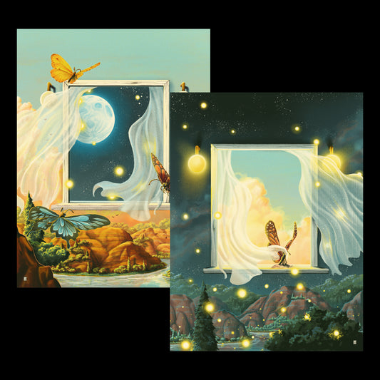 "Intro & Outro" Art Prints