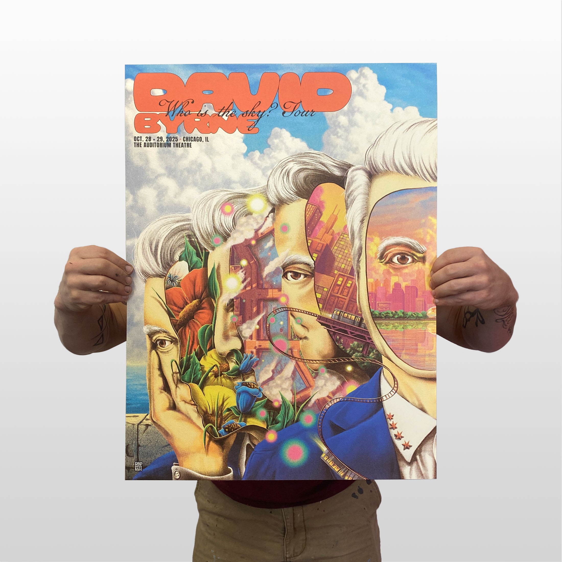 David Byrne - Chicago – RaileyBacePrints