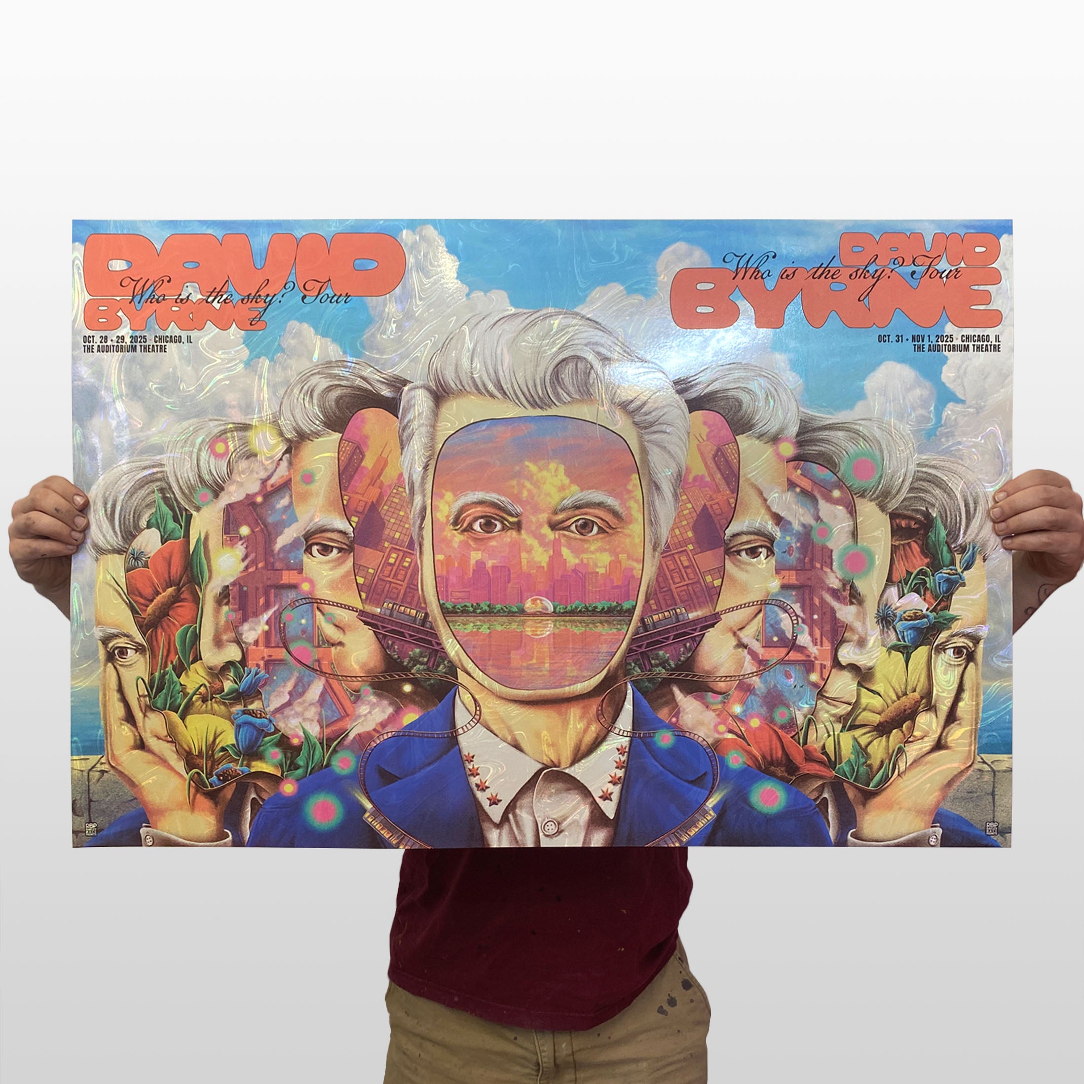David Byrne - Chicago – RaileyBacePrints