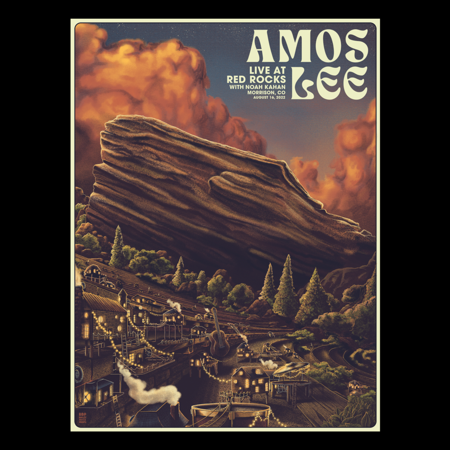 Amos Lee - Red Rocks 2022