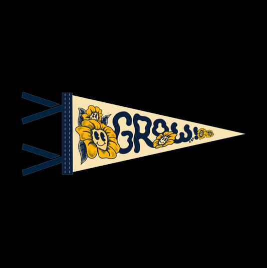 RBP Merch - 'Grow!' Mini Pennants