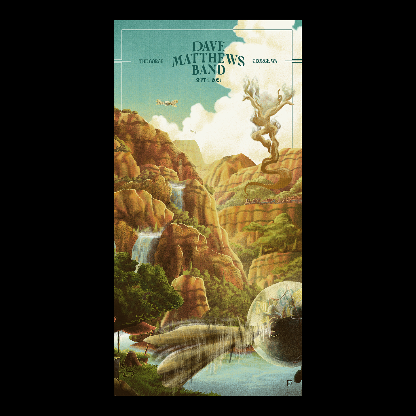 DMB - The Gorge 2024 Triptych