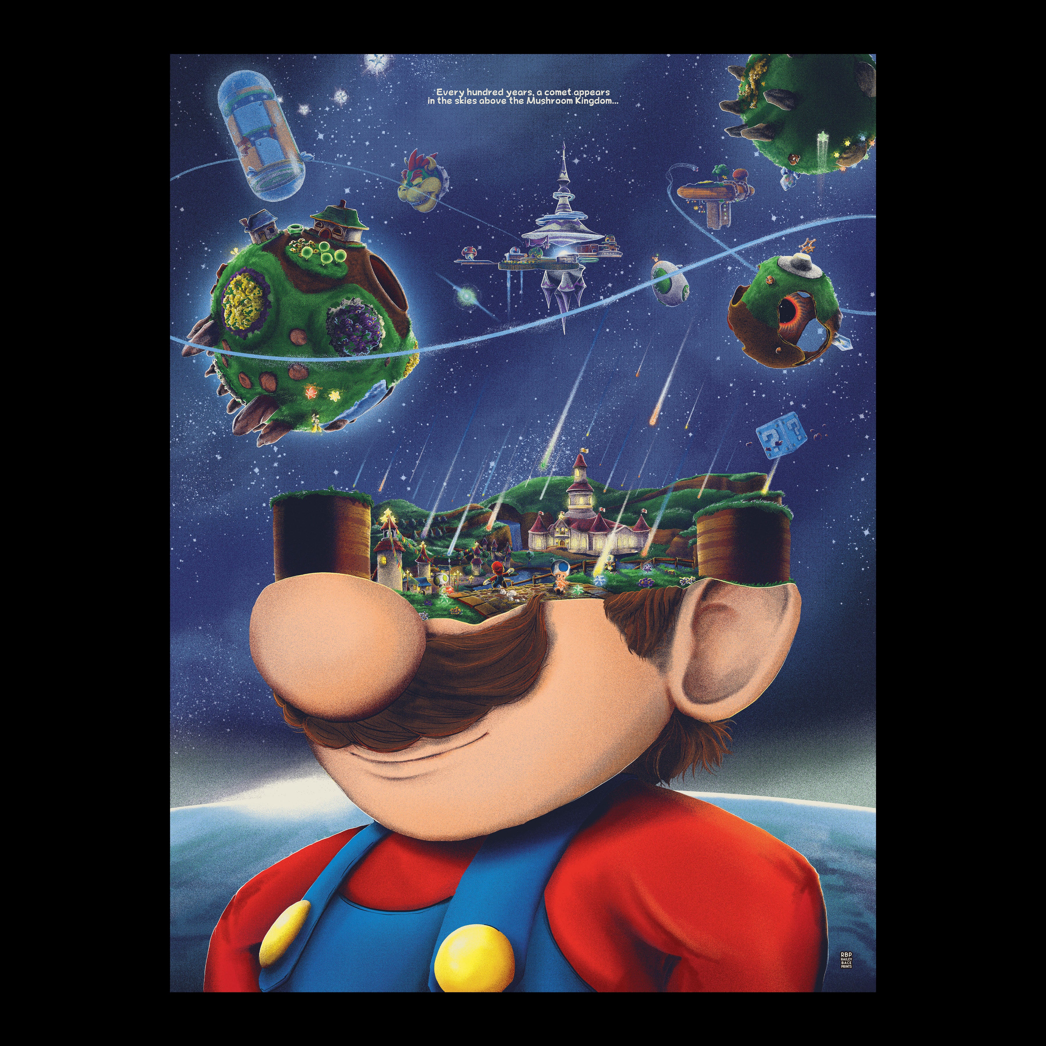 Super Mario Galaxy – RaileyBacePrints